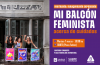 Invitación Inauguración Exposición "Mi balcón feminista, acerca de cuidados"