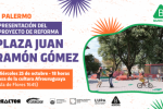 Municipio B presenta proyecto de reforma en la plaza Juan Ramón Gómez 