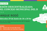 Concejo Municipal del B sesionará en el Parque Rodó