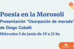 Presentación del libro "Usurpación de morada" en la Biblioteca Morosoli