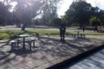 Municipio B renovó mesas con tableros de damas y ajedrez en Parque Rodó.  