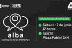 Proyecto “Alba: audioguía de las memorias” inaugura exposición en el SUBTE
