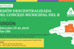 De cara al Cabildo 2023: nueva sesión descentralizada del Concejo Municipal del B