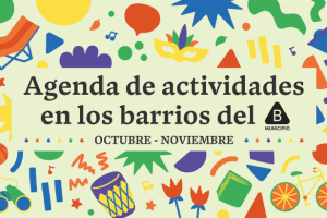 Calendario de actividades en los barrios del Municipio B.