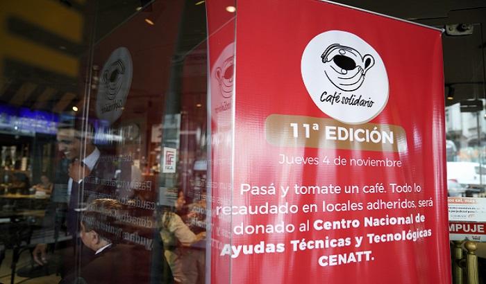 El jueves 4 de noviembre se realizó la 11ª edición de Café Solidario, iniciativa que este año apoyará al Cenatt y al Centro de Rehabilitación Visual Tiburcio Cachón.
