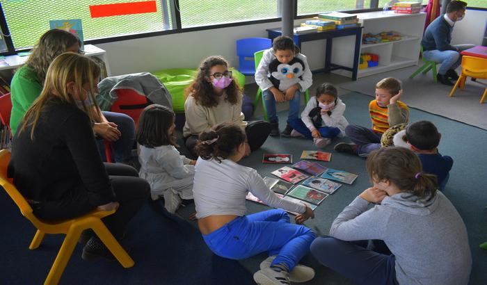 El Municipio B cerró el ciclo de actividades realizadas en el marco de Marzo Mes de las Mujeres con un taller de lectura dirigido a niños y niñas.  