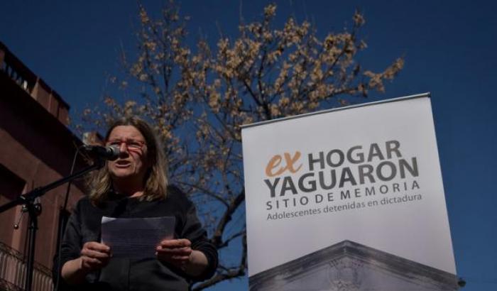 El sábado 30 de julio se realizó el acto de señalización e inauguración del sitio de memoria del ex Hogar Yaguarón. 