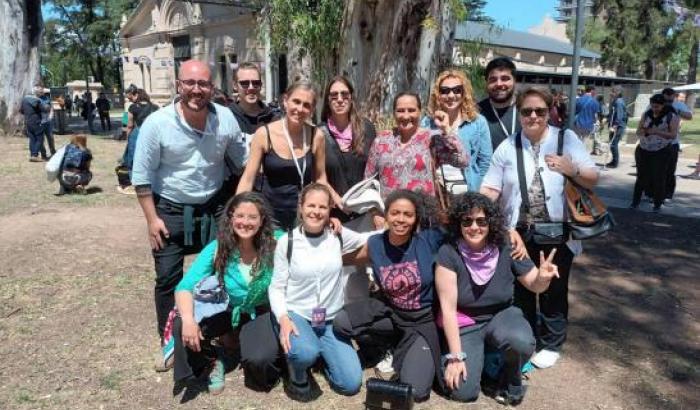 Una delegación del Municipio B participó del 21 al 23 de octubre de un foro internacional en la ciudad argentina de Rosario. 