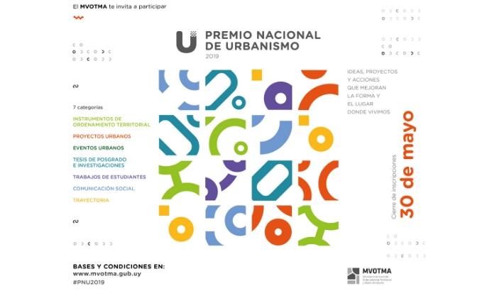 El Ministerio de Vivienda, Ordenamiento Territorial y  Medio Ambiente invita a participar de la 3º  edición del Premio Nacional de Urbanismo 2019.  