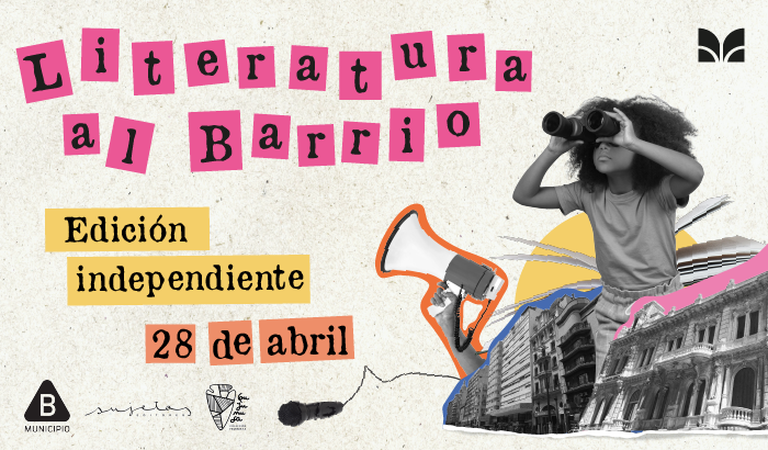 El próximo viernes 28 de abril continúa el ciclo Literatura al Barrio en la Biblioteca Morosoli