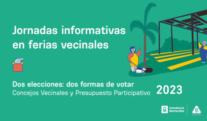 Municipio B inicia ciclo de jornadas informativas acerca de elecciones a Concejos Vecinales y Presupuestos Participativos en ferias vecinales.