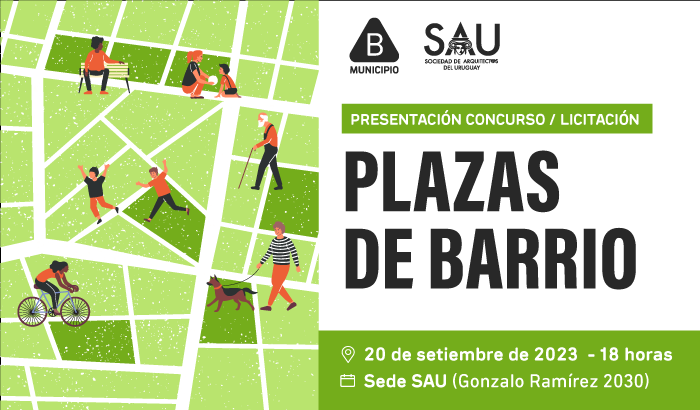 Presentación del concurso público de diseño y urbanismo para intervenir ocho espacios públicos del Municipio B.