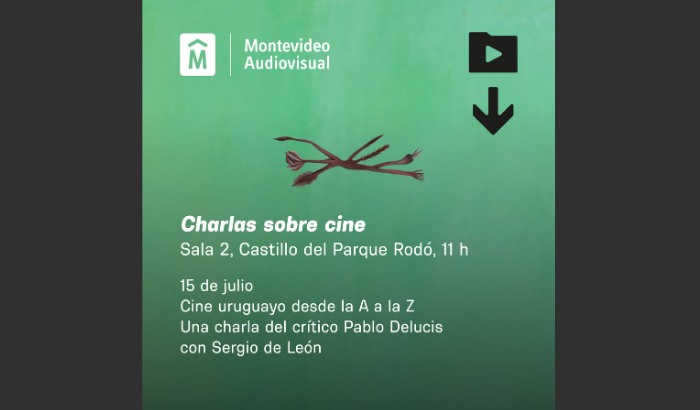 El sábado 15 de julio a las 11 horas se realizará un nuevo encuentro de Charlas sobre cine. 