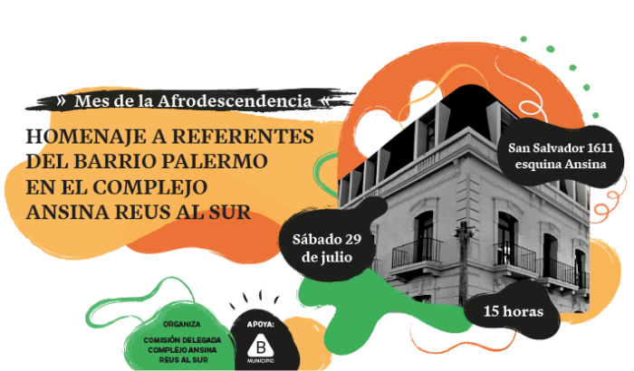 Afrodescendencia se celebra en el Complejo Reus al Sur Ansina    