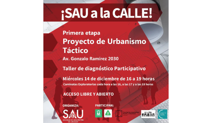 El próximo miércoles 14 de diciembre la SAU sale a la calle para realizar una intervención en el área de vereda y  calzada frente a su sede. 