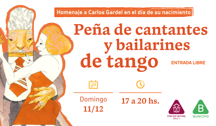 Peña de tango en Barrio Sur 