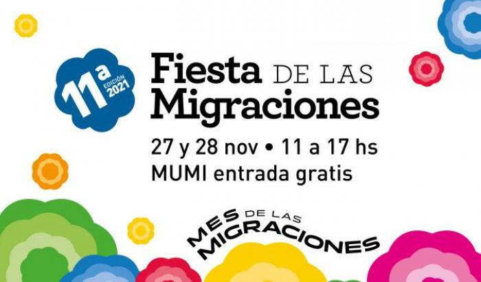 El 27 y 28 de noviembre se realiza en el Museo de las Migraciones el evento «Fiesta de las Migraciones» de 11 a 17 horas.