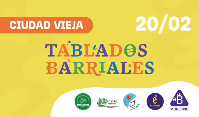 Tablado barrial en Ciudad Vieja 2025