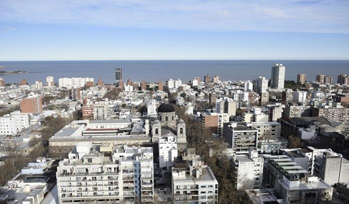 Vista aérea de Montevideo
