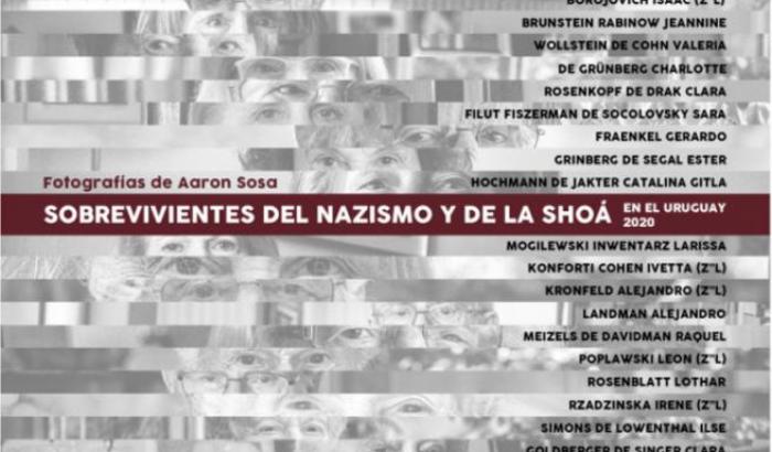 La exposición "Sobrevivientes del nazismo y de la Shoá en el Uruguay 2020" será inaugurada el lunes 9 de mayo a la hora 18 en el Museo de las Migraciones (Bartolomé Mitre 1550 esquina Piedras).