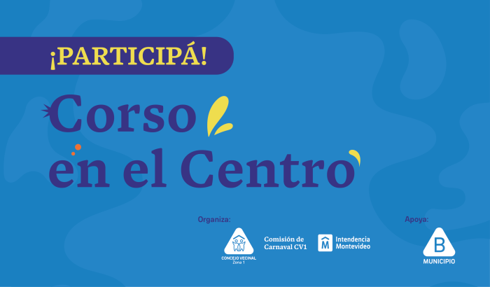 Participá en el corso del Centro