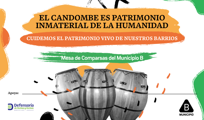 Mediación, diálogo y comunicación para promover la convivencia barrial y el candombe en los barrios del Municipio B. 