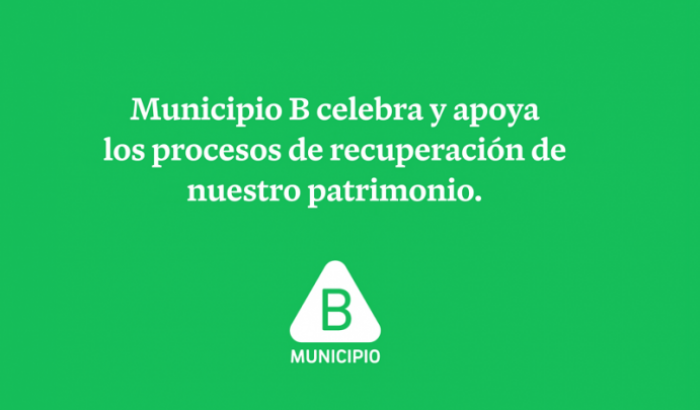 Municipio B celebra y apoya los procesos de recuperación patrimonial en el Palacio Salvo.