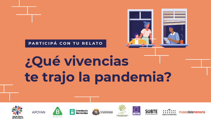 La Red de Equidad y Género del Municipio B lanza una convocatoria para compartir vivencias de la pandemia.  